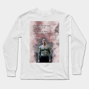 Michael Scofield - A Few Leaps of Faith Long Sleeve T-Shirt